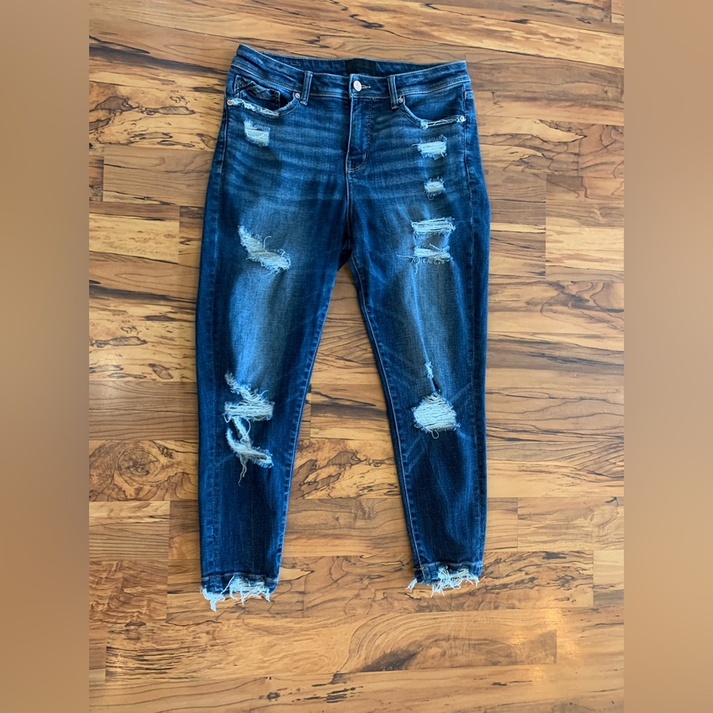 Buckle Black Fit No.53 High Rise Ankle Skinny Jeans sz30